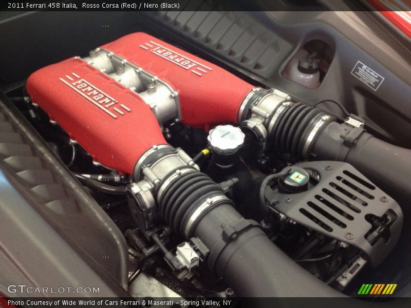  2011 458 Italia Engine - 4.5 Liter GDI DOHC 32-Valve VVT V8