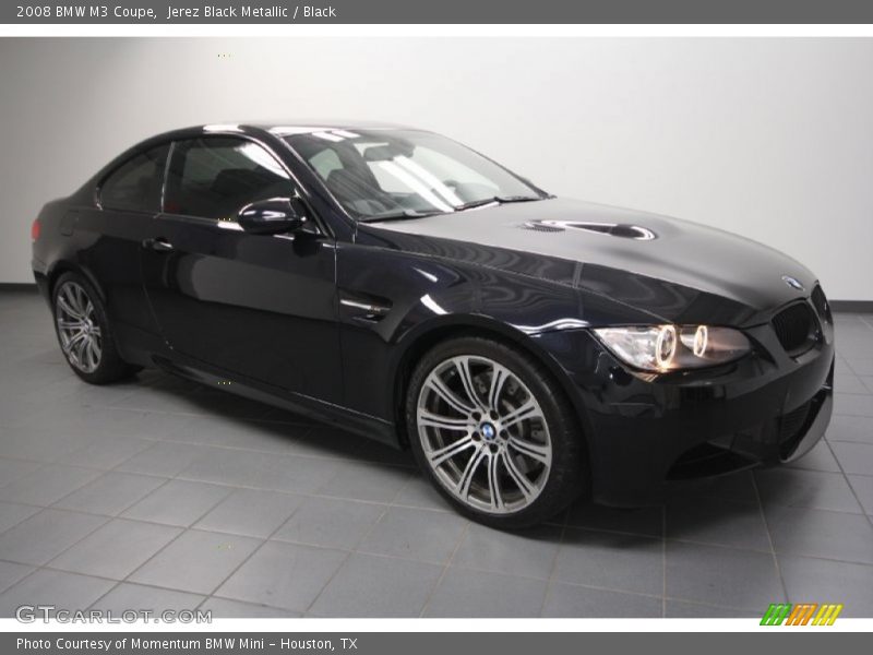 Jerez Black Metallic / Black 2008 BMW M3 Coupe