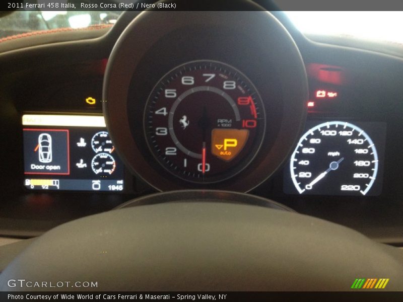  2011 458 Italia Italia Gauges