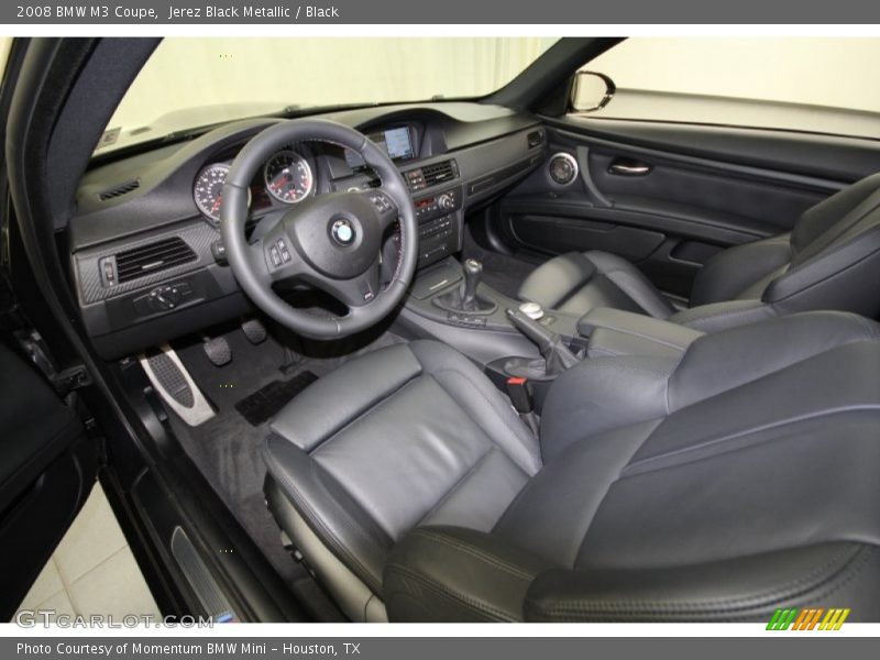 Jerez Black Metallic / Black 2008 BMW M3 Coupe