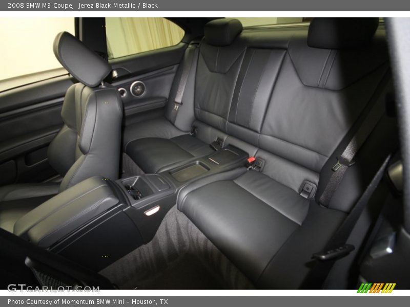 Rear Seat of 2008 M3 Coupe