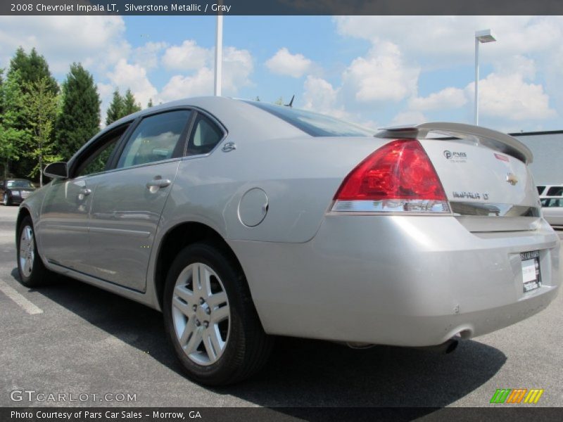 Silverstone Metallic / Gray 2008 Chevrolet Impala LT