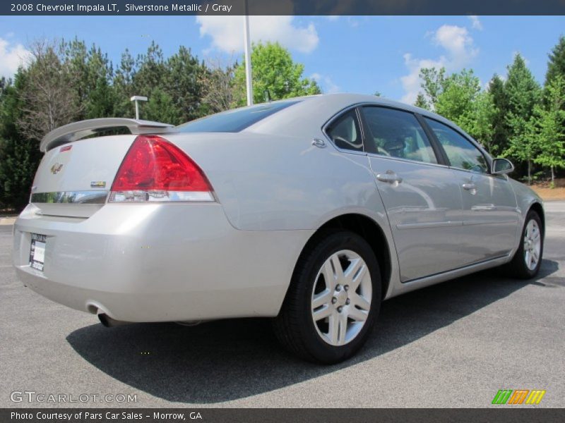 Silverstone Metallic / Gray 2008 Chevrolet Impala LT