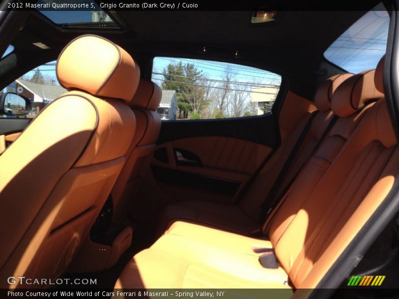 Grigio Granito (Dark Grey) / Cuoio 2012 Maserati Quattroporte S