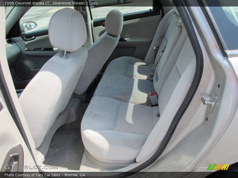 Silverstone Metallic / Gray 2008 Chevrolet Impala LT