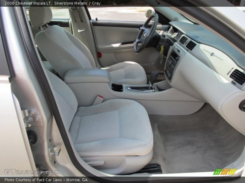 Silverstone Metallic / Gray 2008 Chevrolet Impala LT