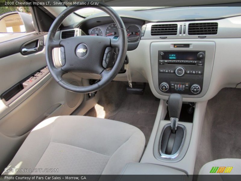 Silverstone Metallic / Gray 2008 Chevrolet Impala LT