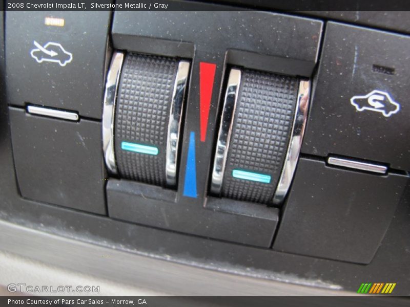 Silverstone Metallic / Gray 2008 Chevrolet Impala LT