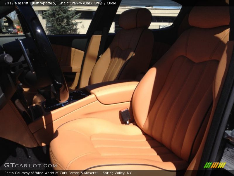 Grigio Granito (Dark Grey) / Cuoio 2012 Maserati Quattroporte S