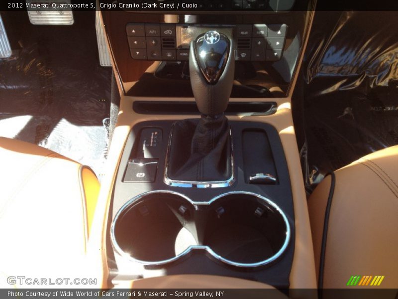 Grigio Granito (Dark Grey) / Cuoio 2012 Maserati Quattroporte S