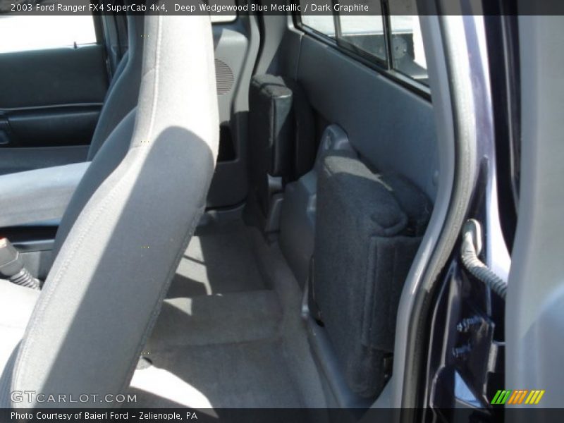 Deep Wedgewood Blue Metallic / Dark Graphite 2003 Ford Ranger FX4 SuperCab 4x4