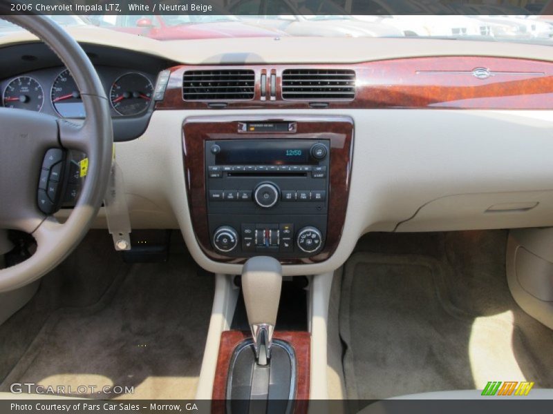 White / Neutral Beige 2006 Chevrolet Impala LTZ
