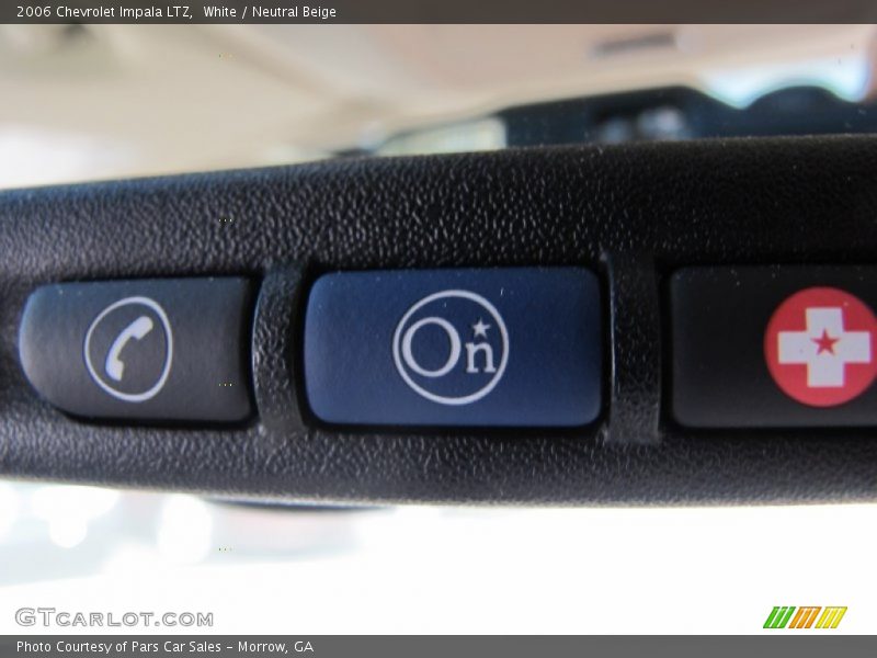 White / Neutral Beige 2006 Chevrolet Impala LTZ