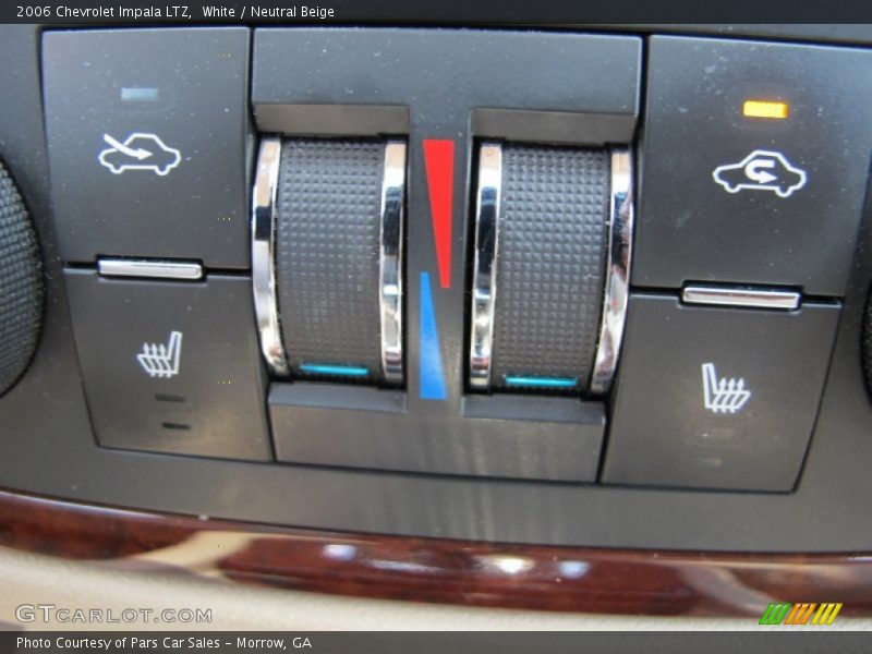 White / Neutral Beige 2006 Chevrolet Impala LTZ