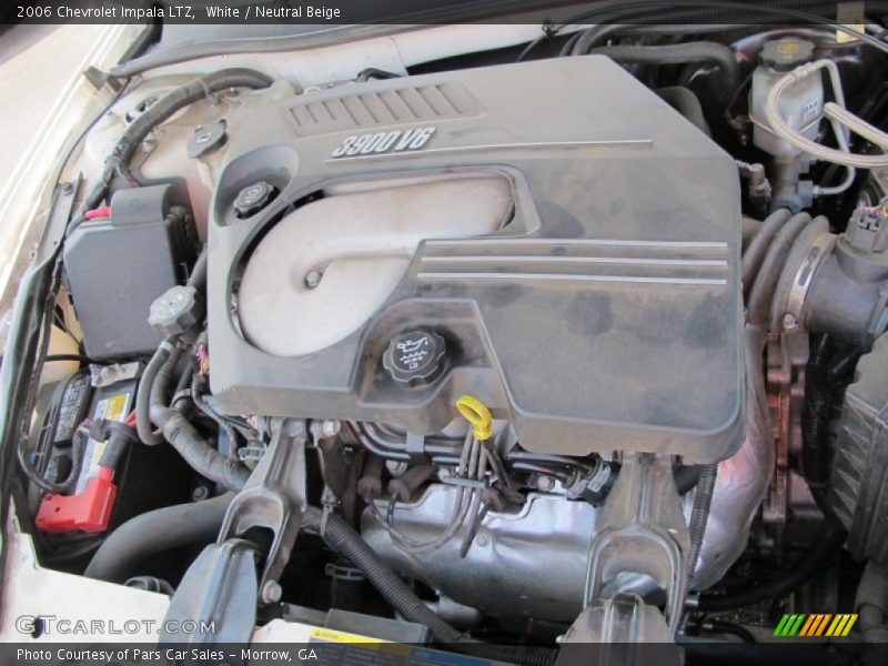 White / Neutral Beige 2006 Chevrolet Impala LTZ