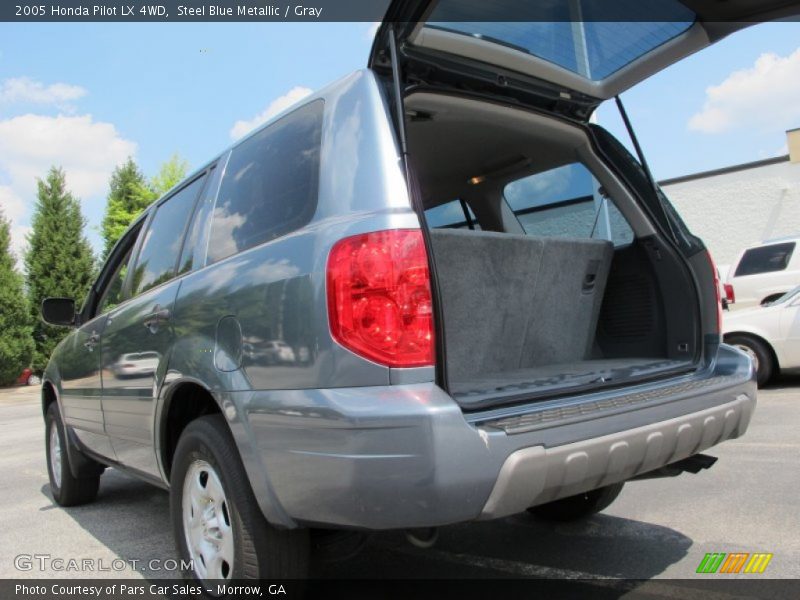 Steel Blue Metallic / Gray 2005 Honda Pilot LX 4WD