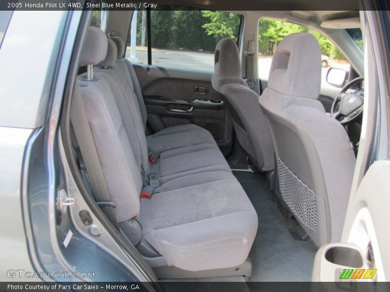 Steel Blue Metallic / Gray 2005 Honda Pilot LX 4WD