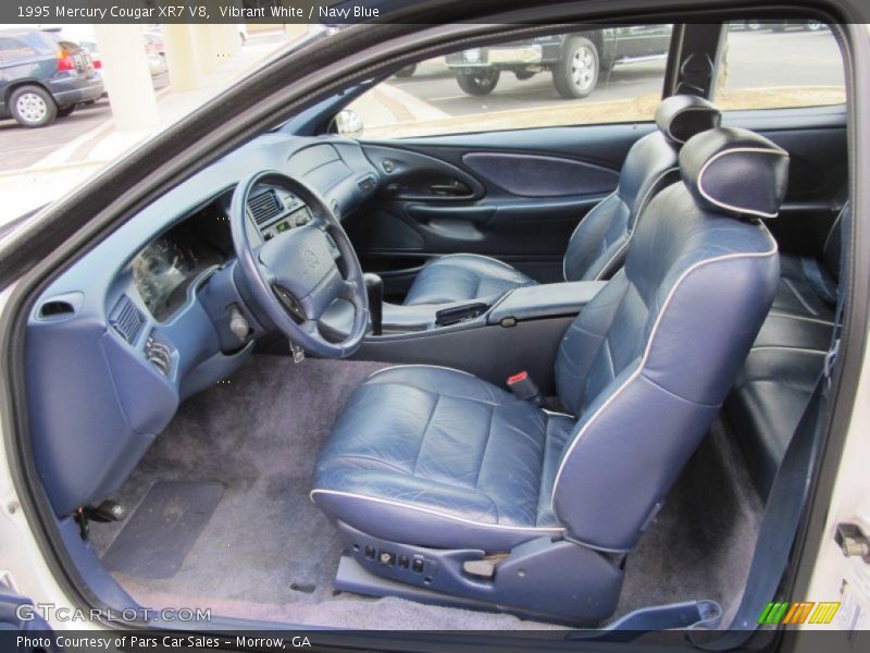  1995 Cougar XR7 V8 Navy Blue Interior