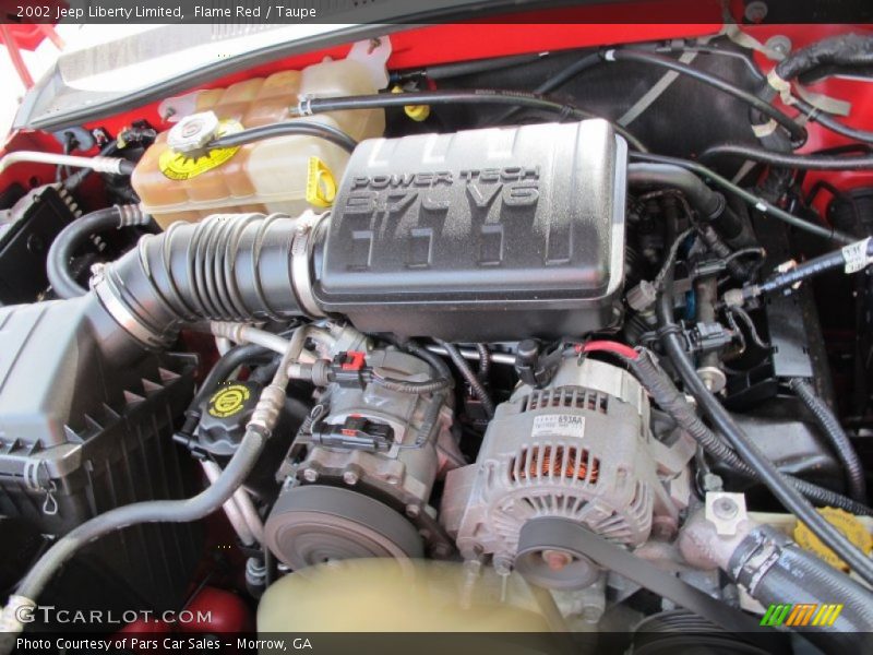  2002 Liberty Limited Engine - 3.7 Liter SOHC 12-Valve Powertech V6