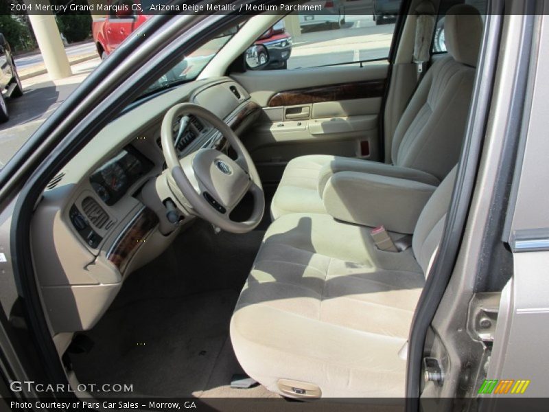 Arizona Beige Metallic / Medium Parchment 2004 Mercury Grand Marquis GS