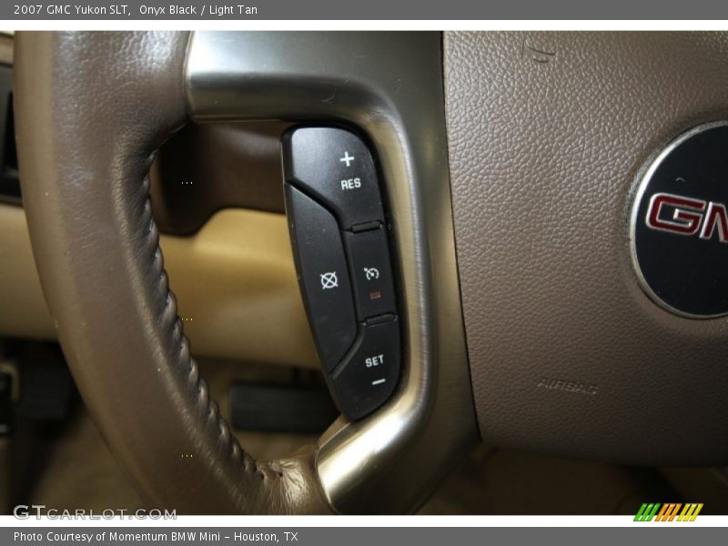 Onyx Black / Light Tan 2007 GMC Yukon SLT
