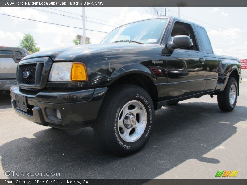 Black / Black/Gray 2004 Ford Ranger Edge SuperCab