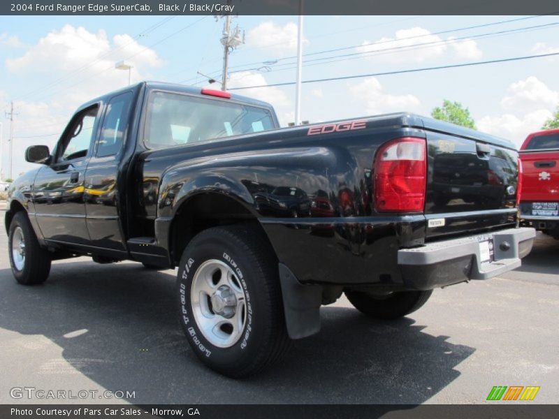 Black / Black/Gray 2004 Ford Ranger Edge SuperCab