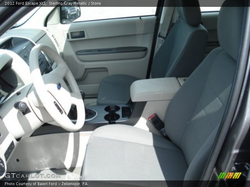 Sterling Gray Metallic / Stone 2012 Ford Escape XLS