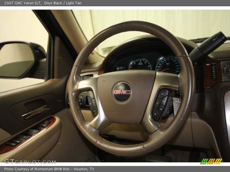 Onyx Black / Light Tan 2007 GMC Yukon SLT