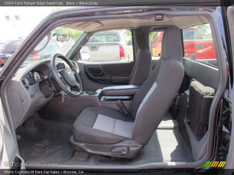  2004 Ranger Edge SuperCab Black/Gray Interior
