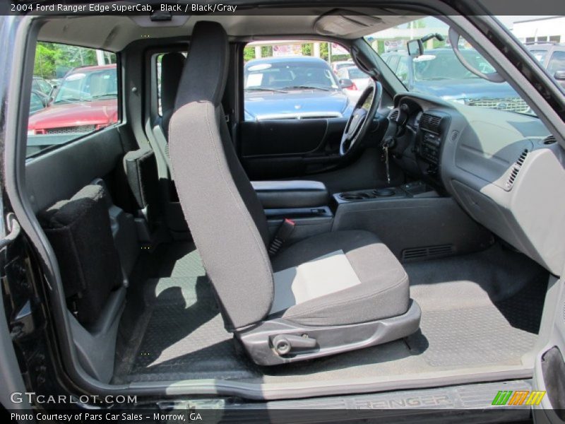 Black / Black/Gray 2004 Ford Ranger Edge SuperCab