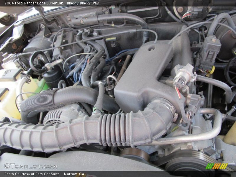 Black / Black/Gray 2004 Ford Ranger Edge SuperCab
