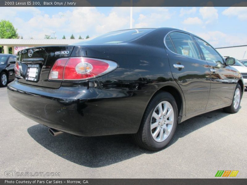 Black Onyx / Ivory 2003 Lexus ES 300