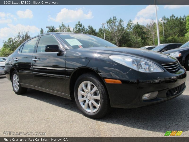 Black Onyx / Ivory 2003 Lexus ES 300