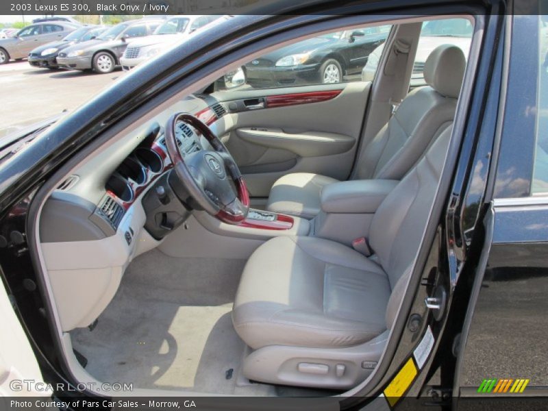 Black Onyx / Ivory 2003 Lexus ES 300