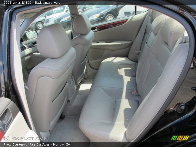 Black Onyx / Ivory 2003 Lexus ES 300