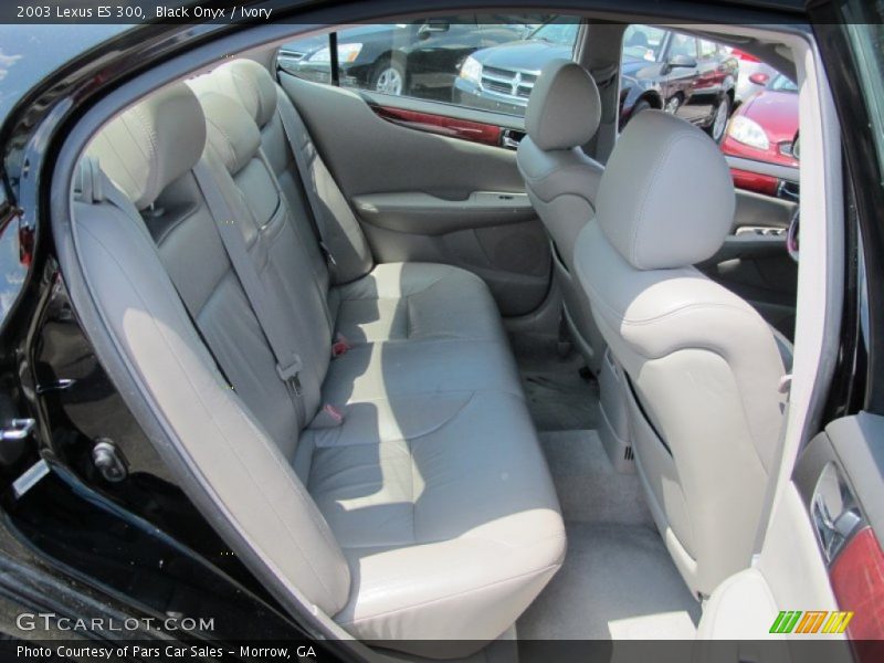 Black Onyx / Ivory 2003 Lexus ES 300
