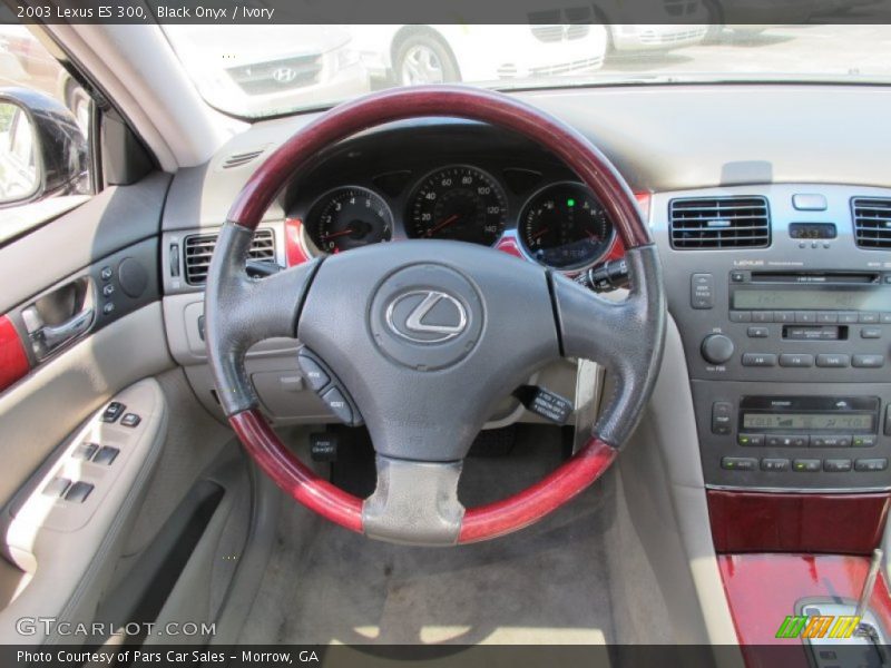 Black Onyx / Ivory 2003 Lexus ES 300
