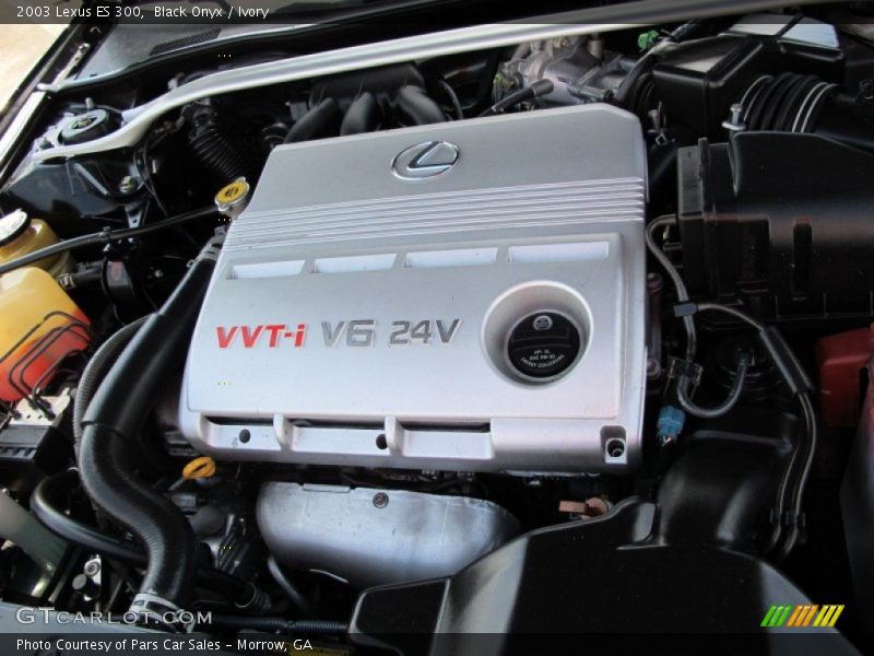 Black Onyx / Ivory 2003 Lexus ES 300