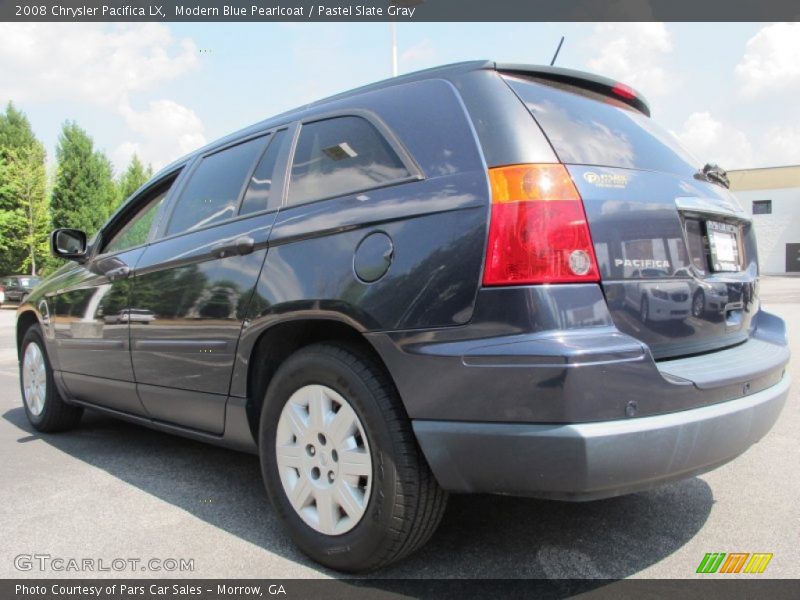 Modern Blue Pearlcoat / Pastel Slate Gray 2008 Chrysler Pacifica LX
