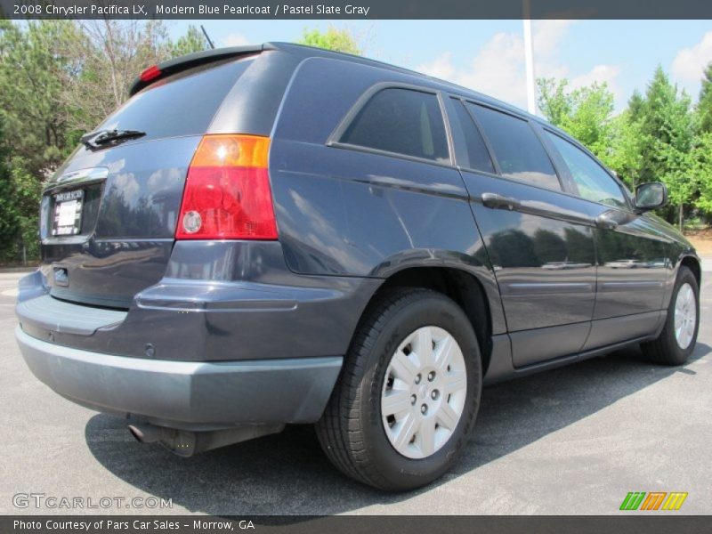 Modern Blue Pearlcoat / Pastel Slate Gray 2008 Chrysler Pacifica LX