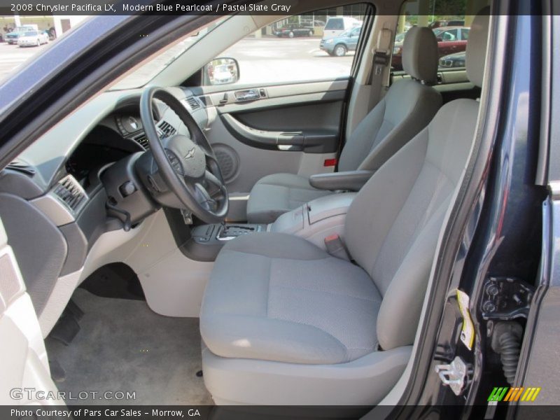 Modern Blue Pearlcoat / Pastel Slate Gray 2008 Chrysler Pacifica LX