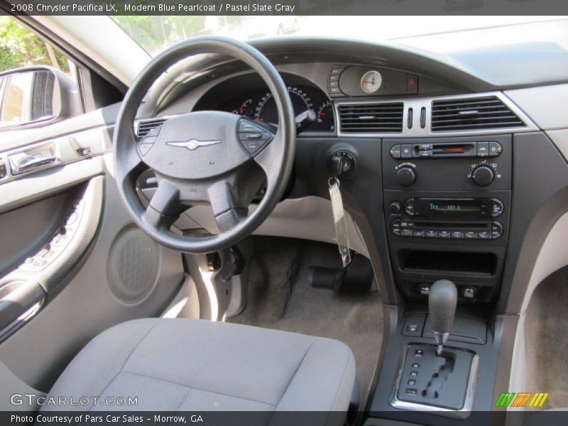 Modern Blue Pearlcoat / Pastel Slate Gray 2008 Chrysler Pacifica LX
