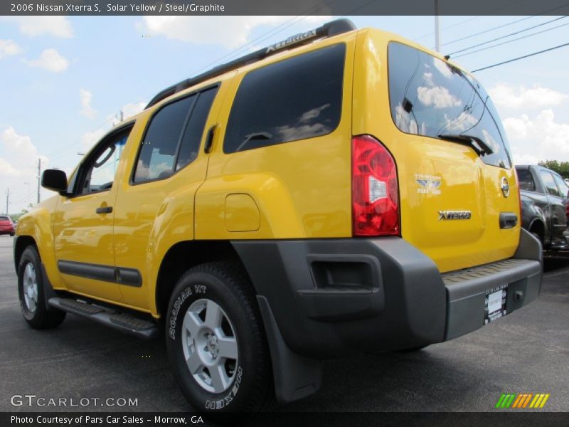Solar Yellow / Steel/Graphite 2006 Nissan Xterra S
