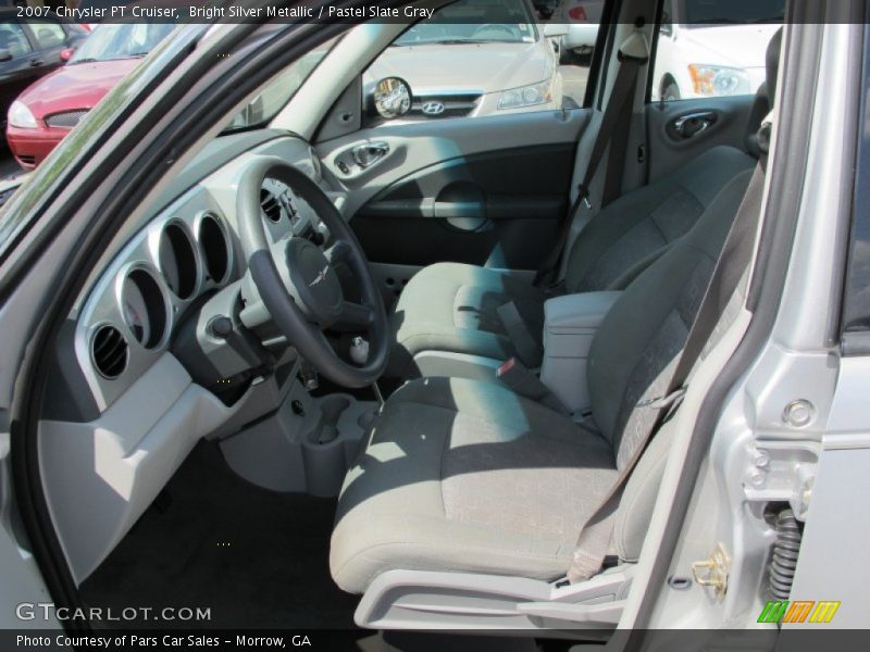 Bright Silver Metallic / Pastel Slate Gray 2007 Chrysler PT Cruiser