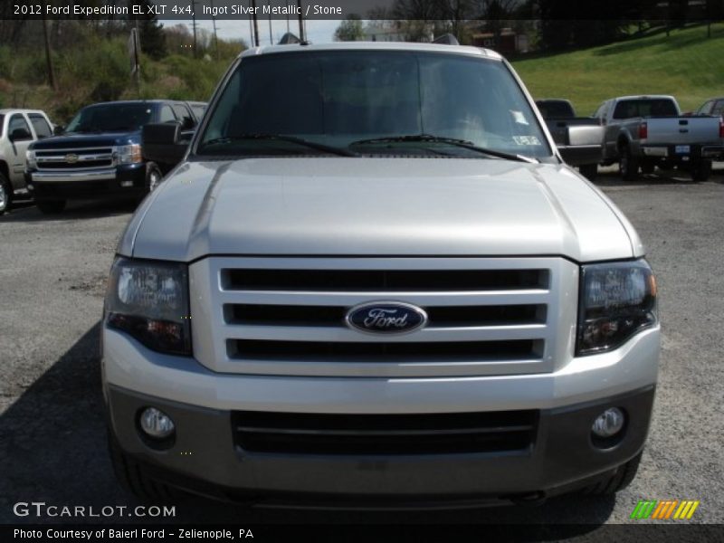 Ingot Silver Metallic / Stone 2012 Ford Expedition EL XLT 4x4
