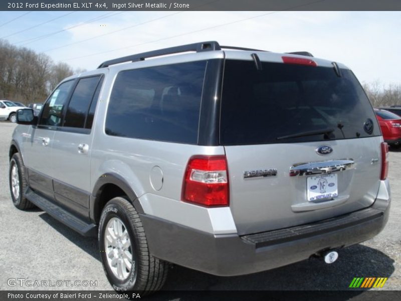 Ingot Silver Metallic / Stone 2012 Ford Expedition EL XLT 4x4