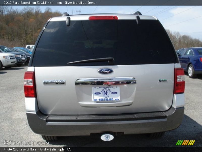 Ingot Silver Metallic / Stone 2012 Ford Expedition EL XLT 4x4