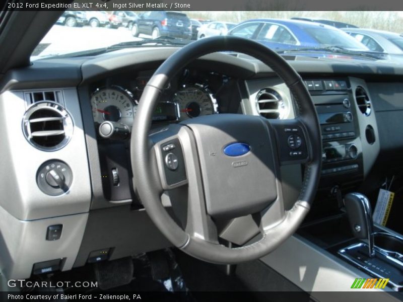 Ingot Silver Metallic / Stone 2012 Ford Expedition EL XLT 4x4