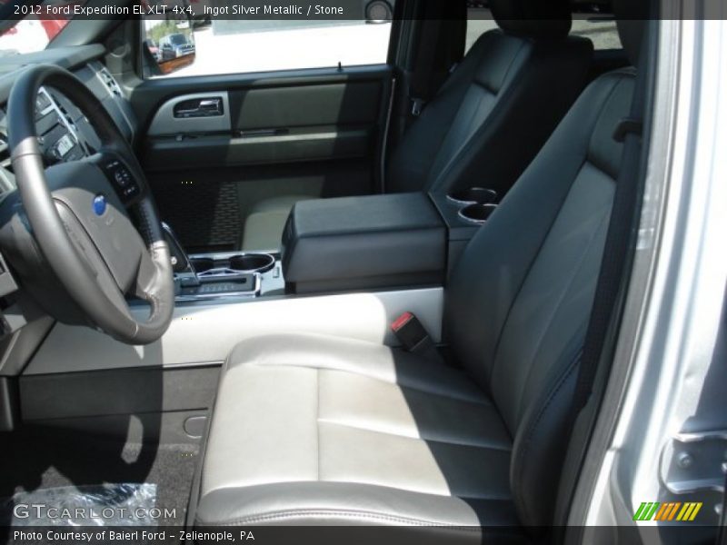 Ingot Silver Metallic / Stone 2012 Ford Expedition EL XLT 4x4